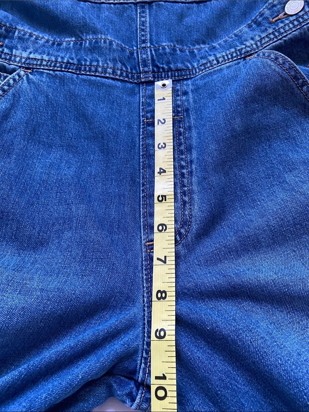 GAP Blue Denim Bibbed Overalls Women’s Size Small